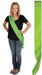 Lime Green Blank Satin Sash for Personalization