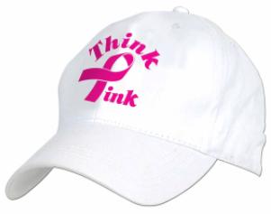 Think Pink Adjustable Cap