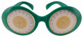Roulette Wheel Fanci-Frames Party Glasses