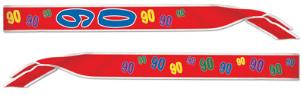 90th Birthday Satin Sash