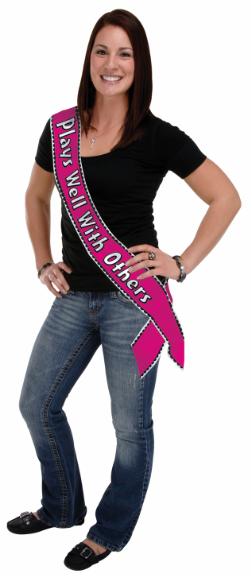 Plays Well With Others Satin Sash