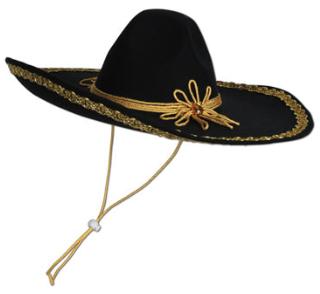 Sombrero en feutre, taille unique