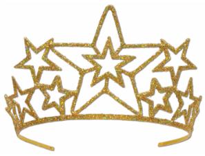Glittered Star Tiara
