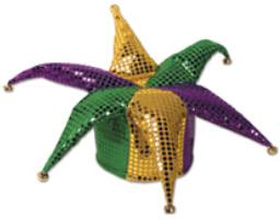 Glitz 'N Gleam Jester Hat with Bells
