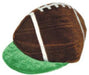 Plush Football Hat, 1 Count