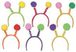 Soft Touch Pom Pom Party Boppers Headband, Assorted