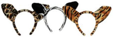 Soft Touch Animal Print Ears, Assorted