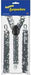 Silver Sequined Suspenders