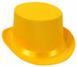 Yellow Satin Sleek Top Hat