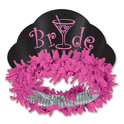 Glittered Bride Tiara, 1 Count