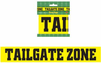 Tailgate Zone Party Tape, 20 ft