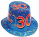 Blue Happy 30th Birthday High Hat