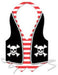 Full-Size Plastic Pirate Vest, 1 Count