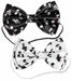 Black and White Musical Notes Bow Ties