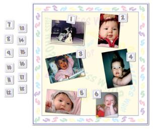 Guess Who? Baby Shower Party Game, 1 Pack