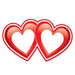 Heart Photo Fun Frame, 1 Count