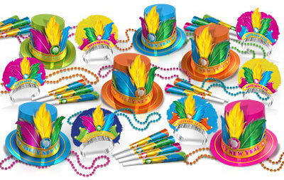 Rio New Year's Party Assortment for 50
