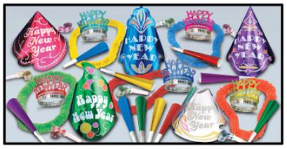 Cabaret New Year's Eve Party Assortment for 50