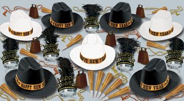Western Nights New Year's Eve Party Assortment for 50