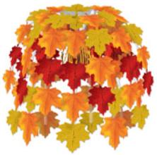 24-Inch Leaves of Autumn Cascade Decoration