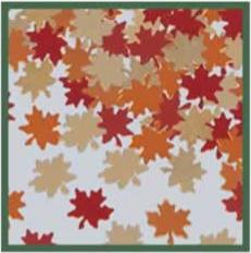Fanci-Fetti Autumn Leaves Confetti, 1 oz