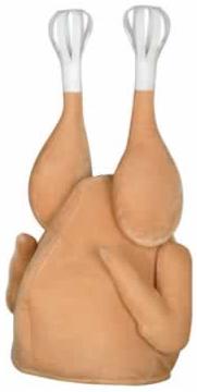 Plush Holiday Turkey Hat