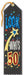 Look Who's 50 Award Ribbon, 2 x 8 Inches