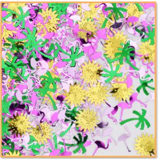 Tropical Breeze Multicolor Confetti, 1/2 oz