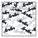 Mr & Mrs Confetti in Black & Silver