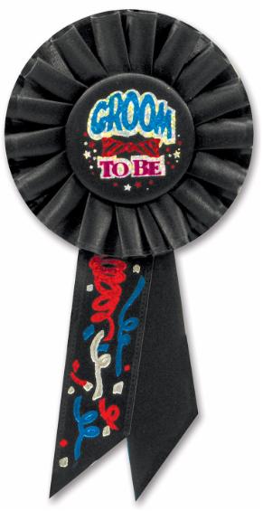 Groom to Be Rosette
