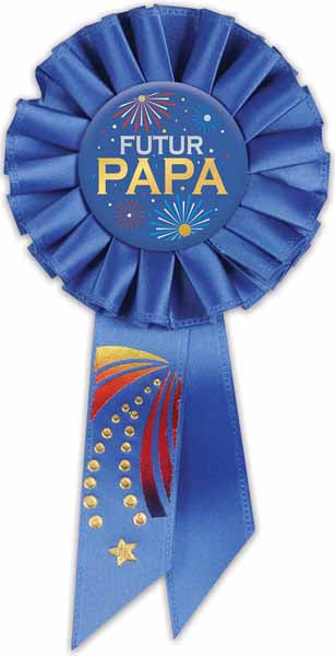 Futur Papa Dad-to-Be Rosette