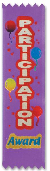 Participation Award Ribbons, 10 Pack