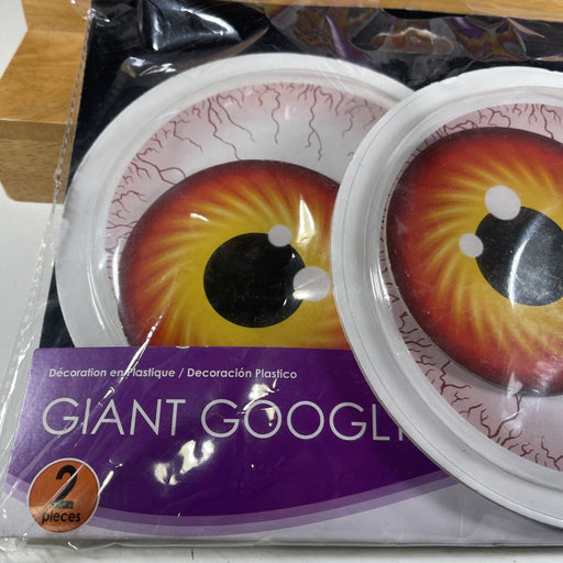 2pieces Large Giant Self Adhesive Googly Eyes For Xmas Party