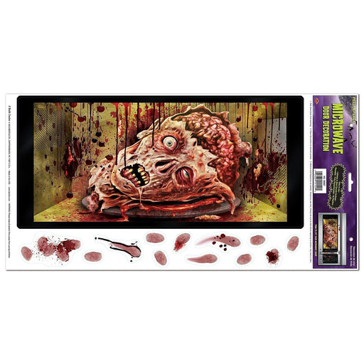 Halloween Microwave Zombie Sticker