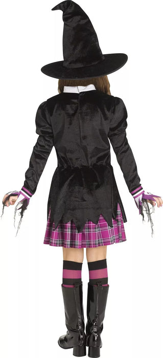 School Girl Wizard Witch Apprentice Costume (1/Pk)