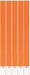Geogalaxy Neon Orange Wristbands - Pack Of 100