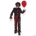 Kids' Chrome Clown Costume Large 12-14 (1/Pk)