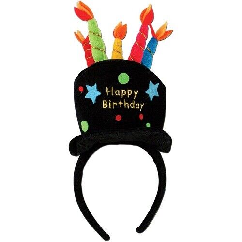 Whimsical Celebration Plush Birthday Cake Headband (1/Pk)