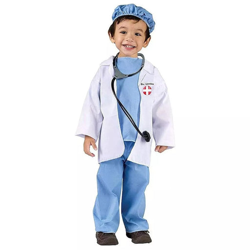 Baby's Doctor Toddler Costume - Blue/White, Small (24MO-2T) (1/Pk)