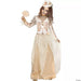 Kids Victorian Bride Costume Medium 8-10 (1/Pk)