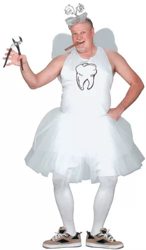 Tooth Fairy Men's Halloween Plus Size Costume (1/Pk)