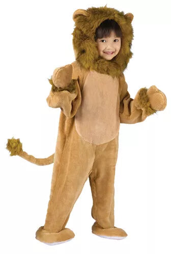 Cuddly Lion Toddler Kids Halloween Costume - Size 3T-4T (1/Pk)