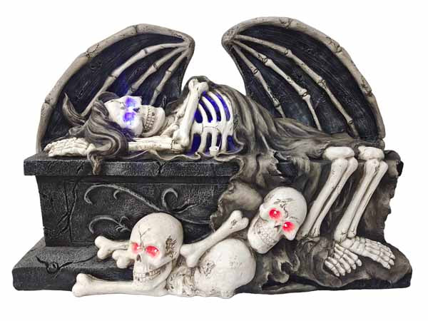 40.5-Inch Light-Up MGO Angel Decorative Prop