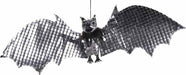 21-Inch Disco Fabric Bat Decoration