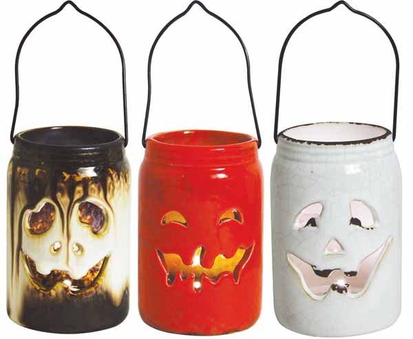 Ceramic Candle Holder, Assorted Styles