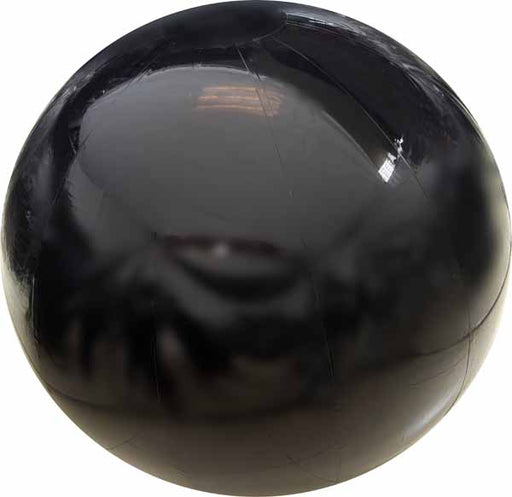 DecoChamp 72 Inch Black PVC Deco Ball