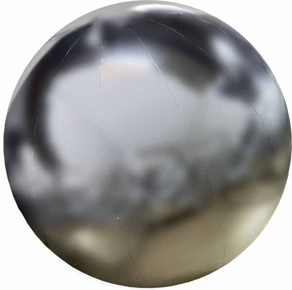 DecoChamp Deco Ball 72" Silver