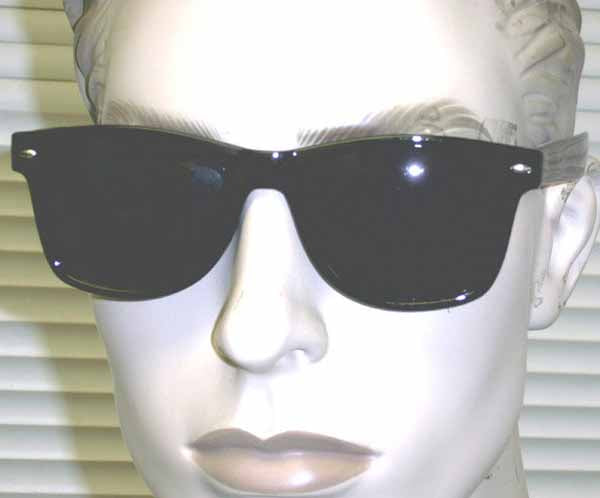 Blues Brothers Style Black Costume Glasses, 12 Pairs