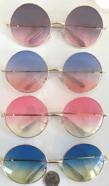 Janis Joplin Ocean Style Sunglasses, 12 Pairs