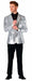Suitmeister Men's Silver Sequin Partywear, Medium